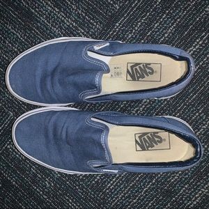 Blue Slip On Vans